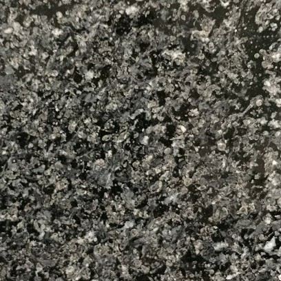 Charcoal Granite stone-look finish sample